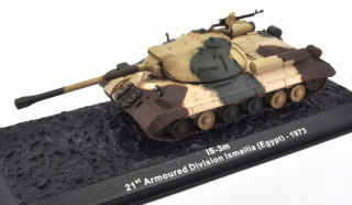 Vojenská nádrž IS-3M 21. Panzer 1973