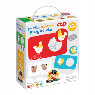 Czúcz priateľmi Puzzle s 15 M + otvoru