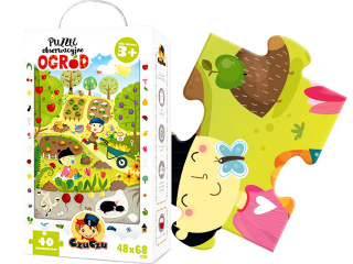 Czúcz Puzzle Pozorovanie Garden 40el 3+