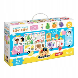 Czúcz Ice Puzzle s otvorom! Zmrzlina!