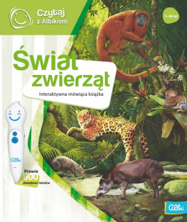 Čítať albik hovorí knihu zvierat