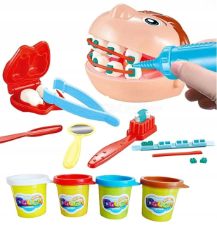 Hmotnosť z plastu Dough zubár DOCTOR DOCTOR