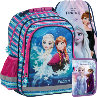 Školský batoh - Batoh Derform School Set 3el Land of Ice