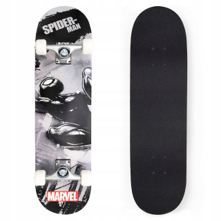 Drevený skateboard veľký spiderman
