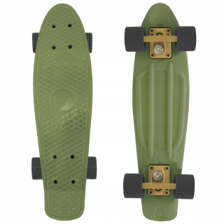 Skateboard Flashcard 7-značková šedá olivy