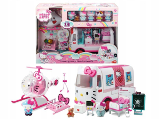 DICKIE HELLO KITTY RESCUE AMBULANCE