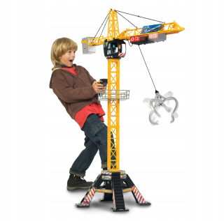 DICKIE Mega Crane Crane Regulované Batérie Na 120cm