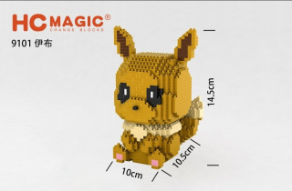 Pokémon - DIY Pokemon Mini Blocks Building Blocks Pikachu Char