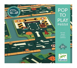 Djeca ULICA BIG puzzle mnoho variantov usporiadania