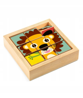Djeca: Drevené Puzzle Puzzle Tournanimo 2+ 1953