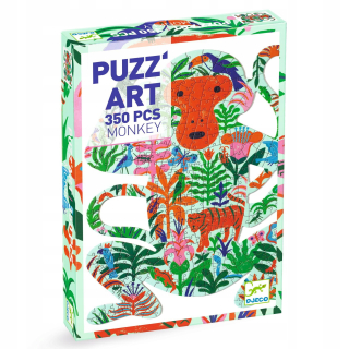 DJECO MONKEY Umelecké puzzle 350 ks.