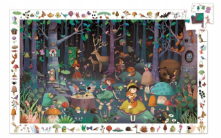 Djeca puzzle pozorovanie lesnej 100el. vek 5+
