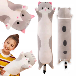 Dlhé mačiatko vankúš Plush Cat Mascot 50 cm