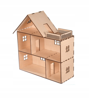 Dollhouse. Drevené didaktické hračky