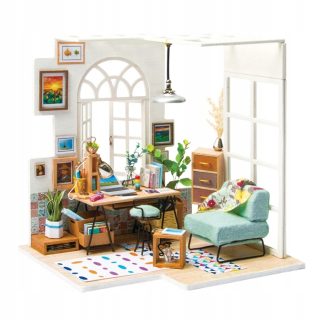 Chata Miniatúra SOHO Čas Colorino Creative LED