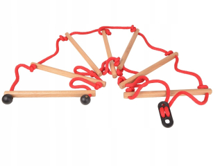 Detské ihrisko - 7-krok rebrík lano lano rovno 180 cm
