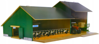 Drevený obora Animal Farm s Warehouse 1:32