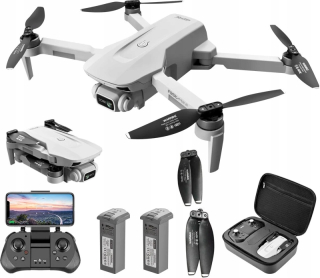 DRON F8 PRO 4K HD Camera HD GPS WIFI 2x30 min 2 km FPV