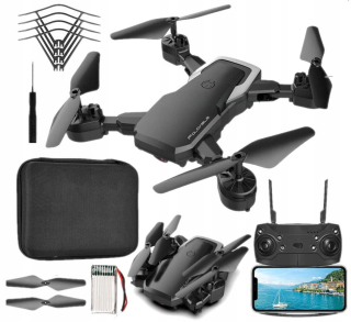 DRON WIFI Camera Zawisa Android IOS 15min Big Akum