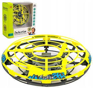 Dron riadený gestá s ručne helicating ruky