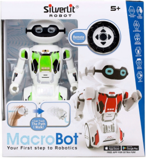 DUMELOVÝ MAKROBOT ROBOT NA DIAĽKOVÉ OVLÁDANIE RC + PILOT