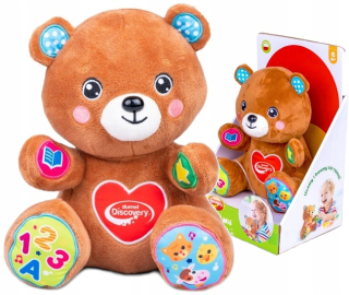 Dumel priateľ Teddy Bear Interaktívne vzdelávacie + 6 m
