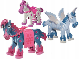 DUMEL PUZZLE FOAM bloky UNICORN HORSES 6+