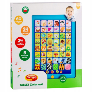 Dumel tabletovej zvieratá vzdelávacie hračka