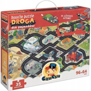 DUUUŻE s puzzle otvor pre cestné vozidlá