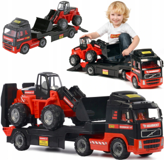 Veľký truck bager Lawet Traktor Volvo Wader