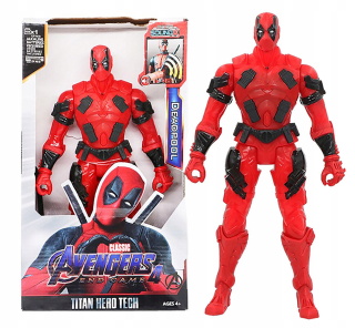 Veľká figurína Deadpool Avengers je zvuk 30 cm