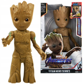 Veľká figúrka Groot Avengers je zvuk 27 cm pl