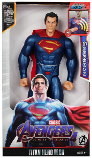VEĽKÉ figúrka Supermana Avengers zvuk 30 cm