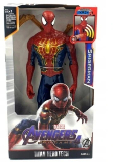 VEĽKÁ POSTAVA Spider-man 30 cm so Sound of the avengers