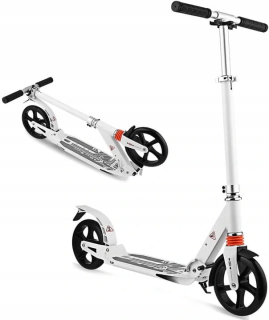 Kolobežka - Veľký Scooter Urban 120 kg City 2 Amort.biała