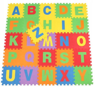 Big Foam Mat Foam Puzzle 26 Letters 30x30