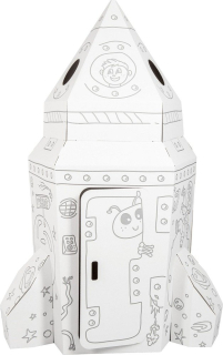 Veľký kartón Rocket Cottage Maľba Tektorado