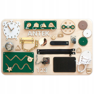 Veľký Montessori zmyslové manipulácia board