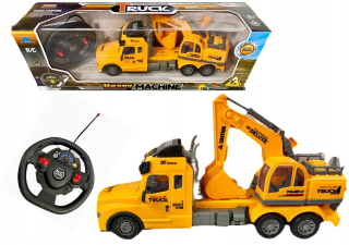 Veľkých kontrolovaných AUTO R / C 1:15 LIGHT EXCAVATOR 8189