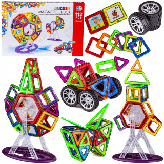 Veľké 3D magnetické bloky 112el