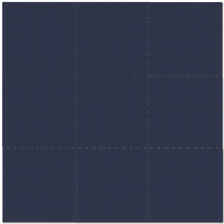 Veľkou hádankou FOAM penová podložka 180x180cm 9units