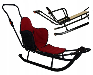 Sánky - Veľké sánky Comfort Lux Pchader Spiace kruhy