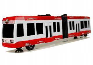 Big kĺbový autobus s pneumatikami