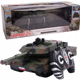 VEĽKÁ NÁDRŽ LEOPARDOM OVLÁDANÁ R/C LED ZVUK + USB