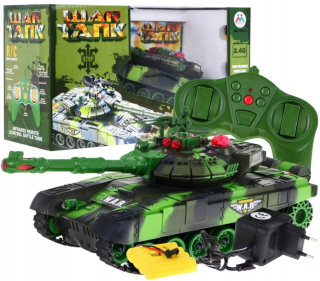 BIG TANK MILITARY R / C PILOT GREEN 2,4 GHz