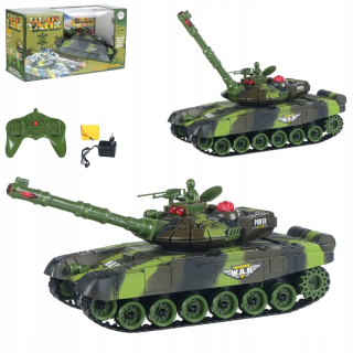 Veľký RC Remote Tank Camouflage Green