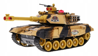 Big Diaľkovo ovládané Tank Tank Pilot 1:18