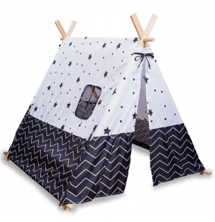 Detský domček, detský stan - VEĽKÝ TIPI stan pre deti, Wigwam, Teepee 2Col