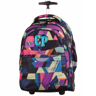 Školská taška, batoh - Big School Batchpack na Coolpack Wheels v trojuholníkoch