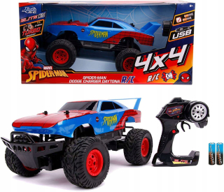 Big Vehicle Riadené Marvel Spiderman + Pilot 1:12